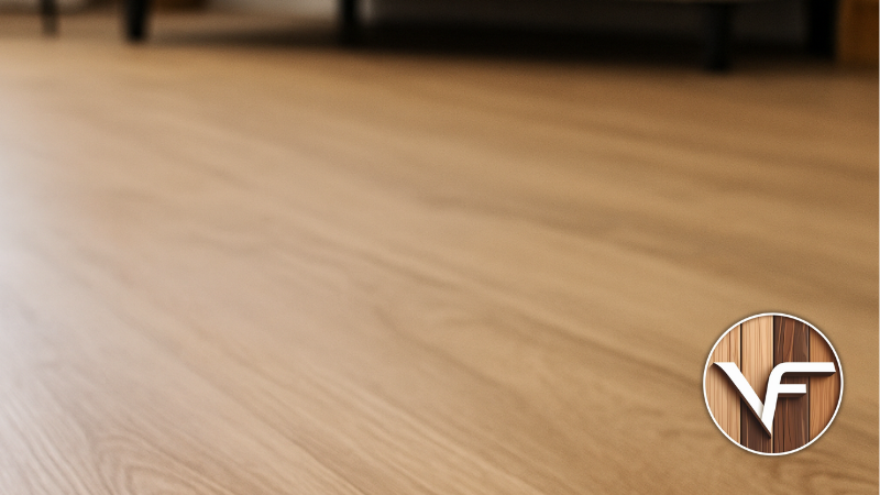 Natural oak wood grain vinyl